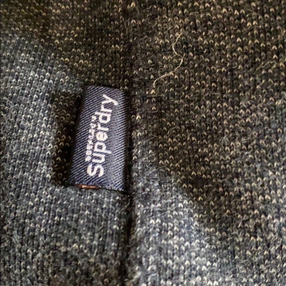 Blue and black SuperDry sweatshirt - Picture 4 of 8